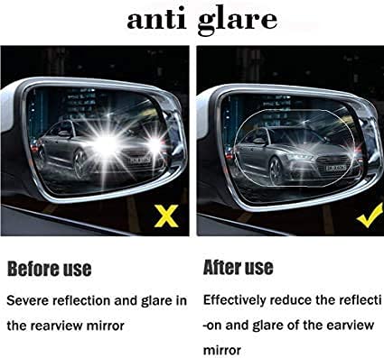 Anti-Fog & Anti-Scratch Rearview Mirror Film – HD Protective Sticker (1 Pc) - view 7