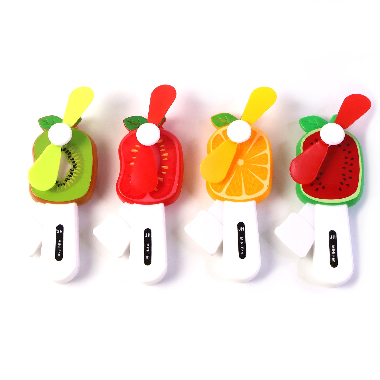 Mini Hand Pressure Fruit-Shaped Fan for Kids (1 Pc / Mix Design) - view 4