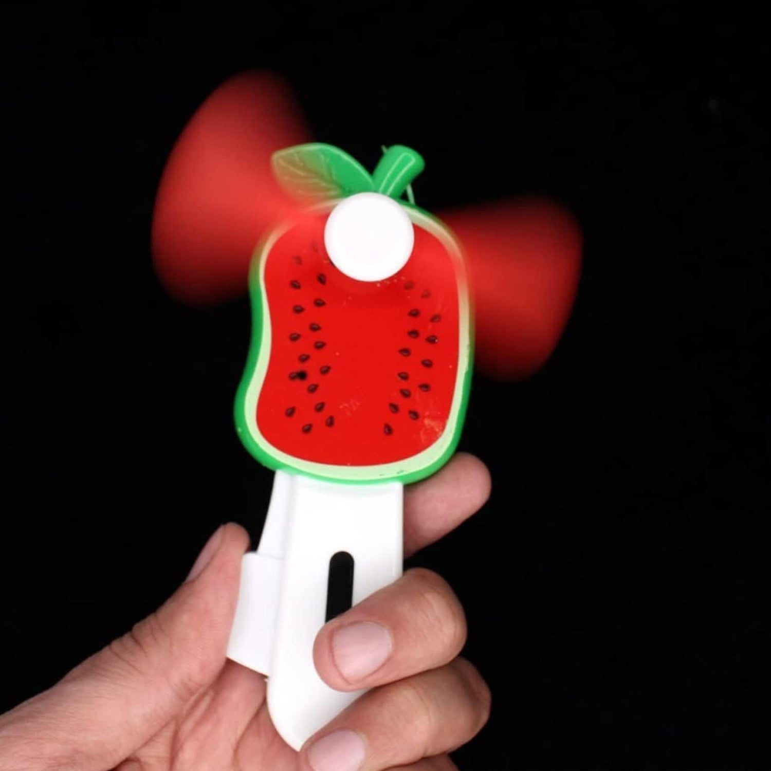 Mini Hand Pressure Fruit-Shaped Fan for Kids (1 Pc / Mix Design) - view 5