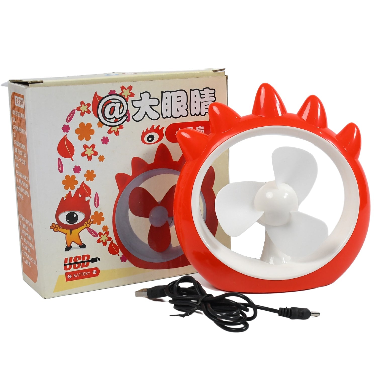 Mini Desktop Fan – USB Rechargeable Cooling Fan for Home, Office & Car - view 5