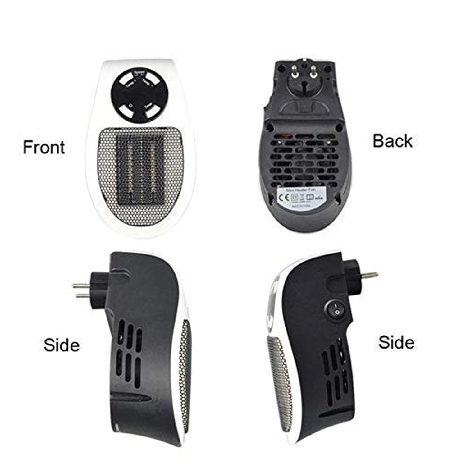 Portable Electric Heater Mini Fan Heater Desktop Household - view 6