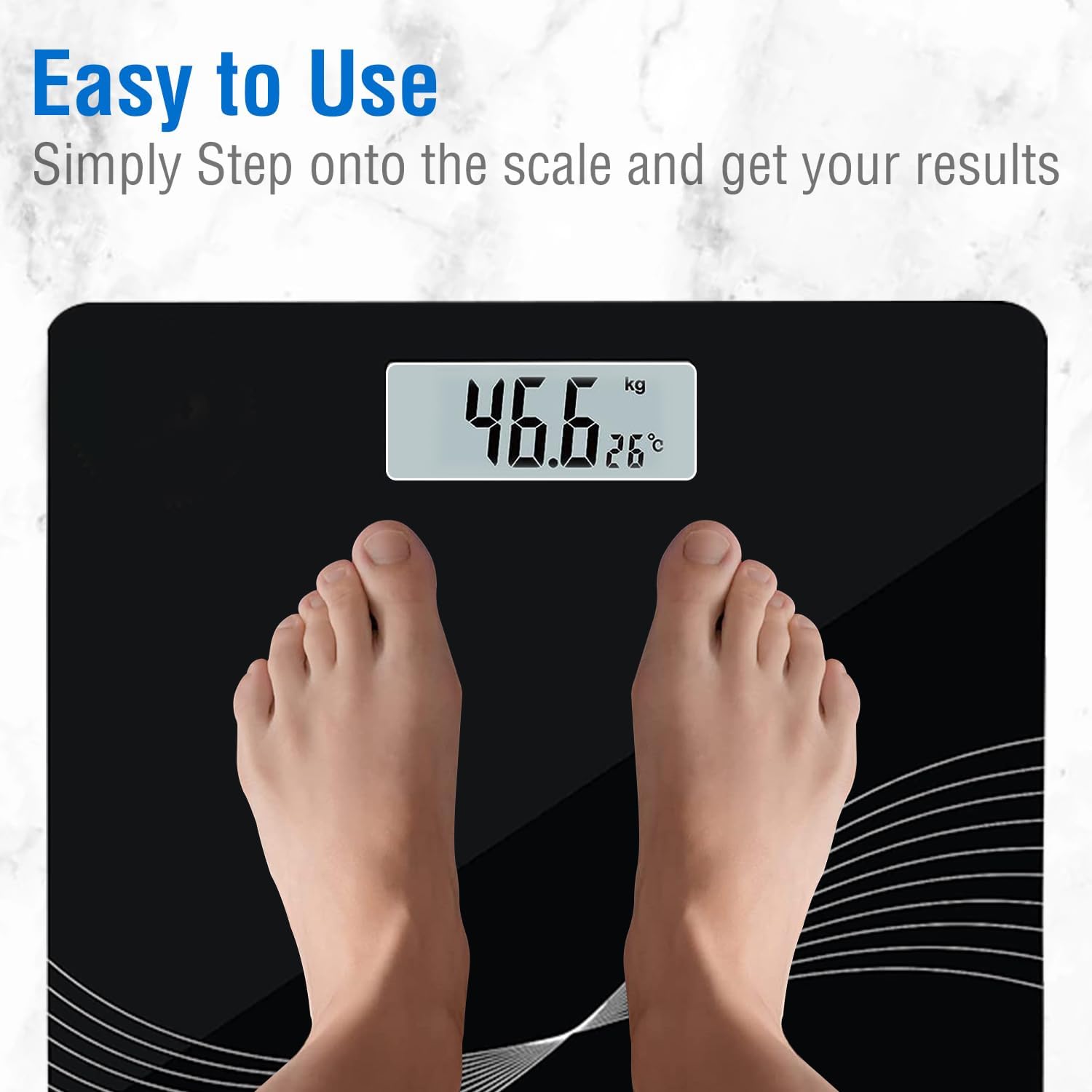 Electronic Digital Personal Weight Scale (1 Pc) - view 3