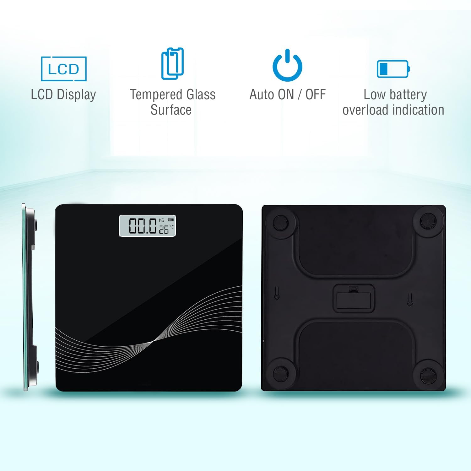 Electronic Digital Personal Weight Scale (1 Pc) - view 5