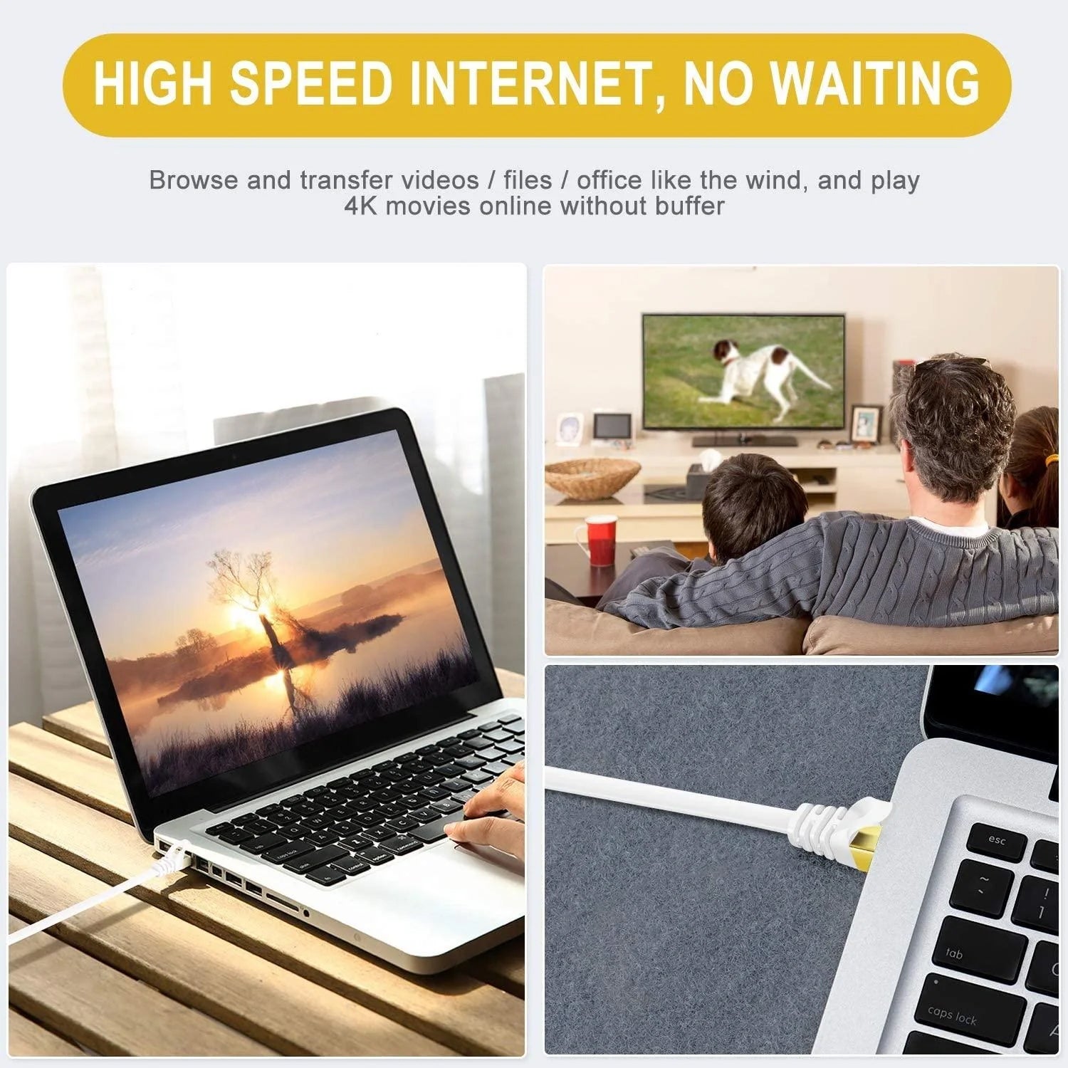 High-Speed LAN Ethernet Cable (2 Meter) - view 5