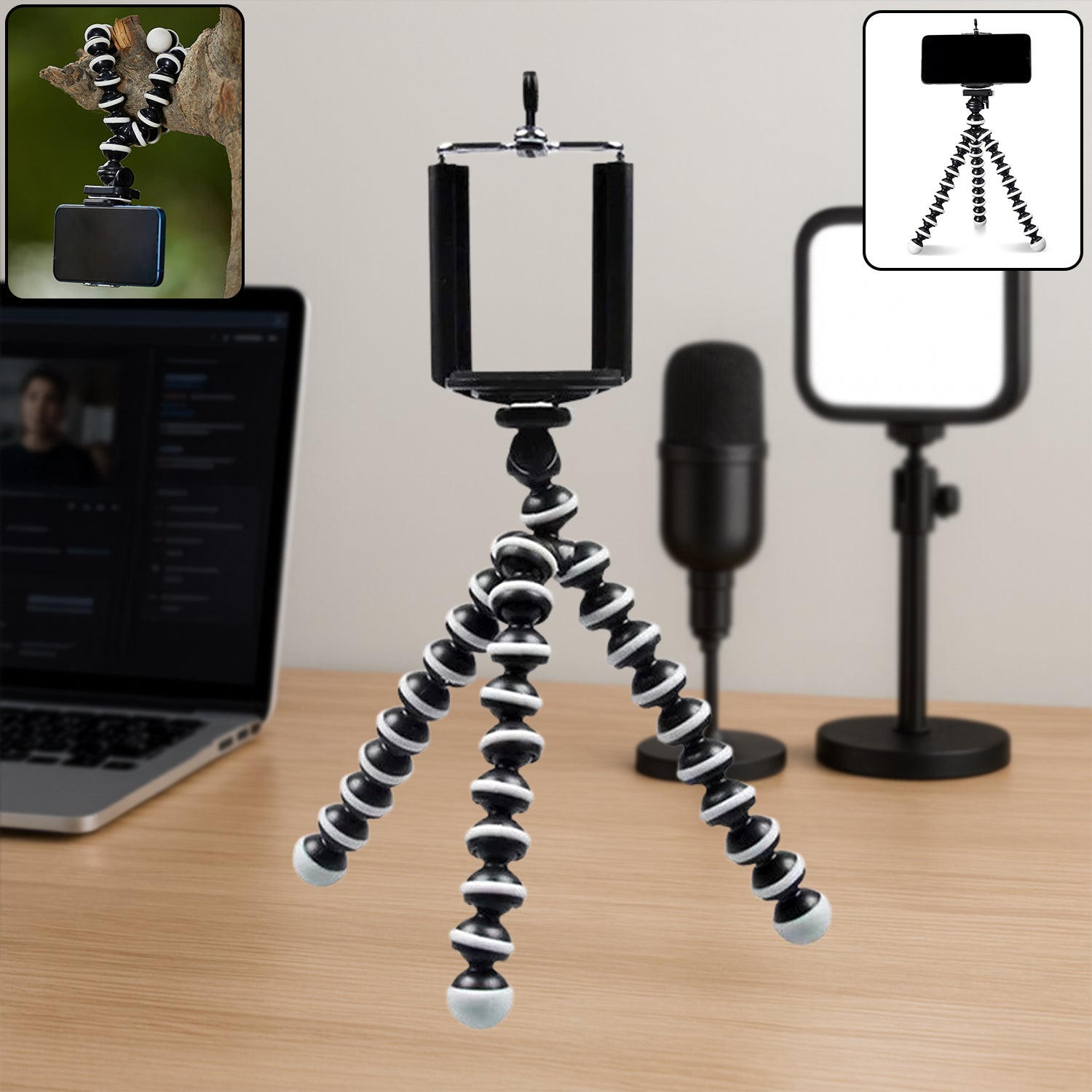 Gorilla Tripod Fully Flexible Tripod (6 Inch)