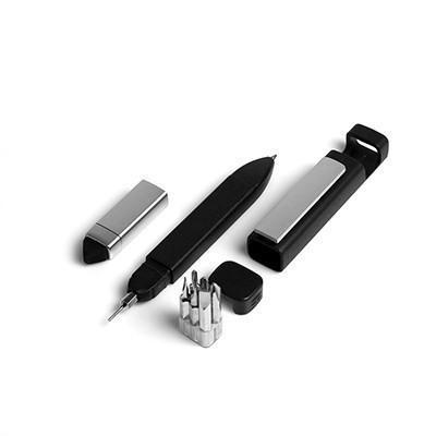 Pen-Shaped Phone Holder with Screwdriver Sets