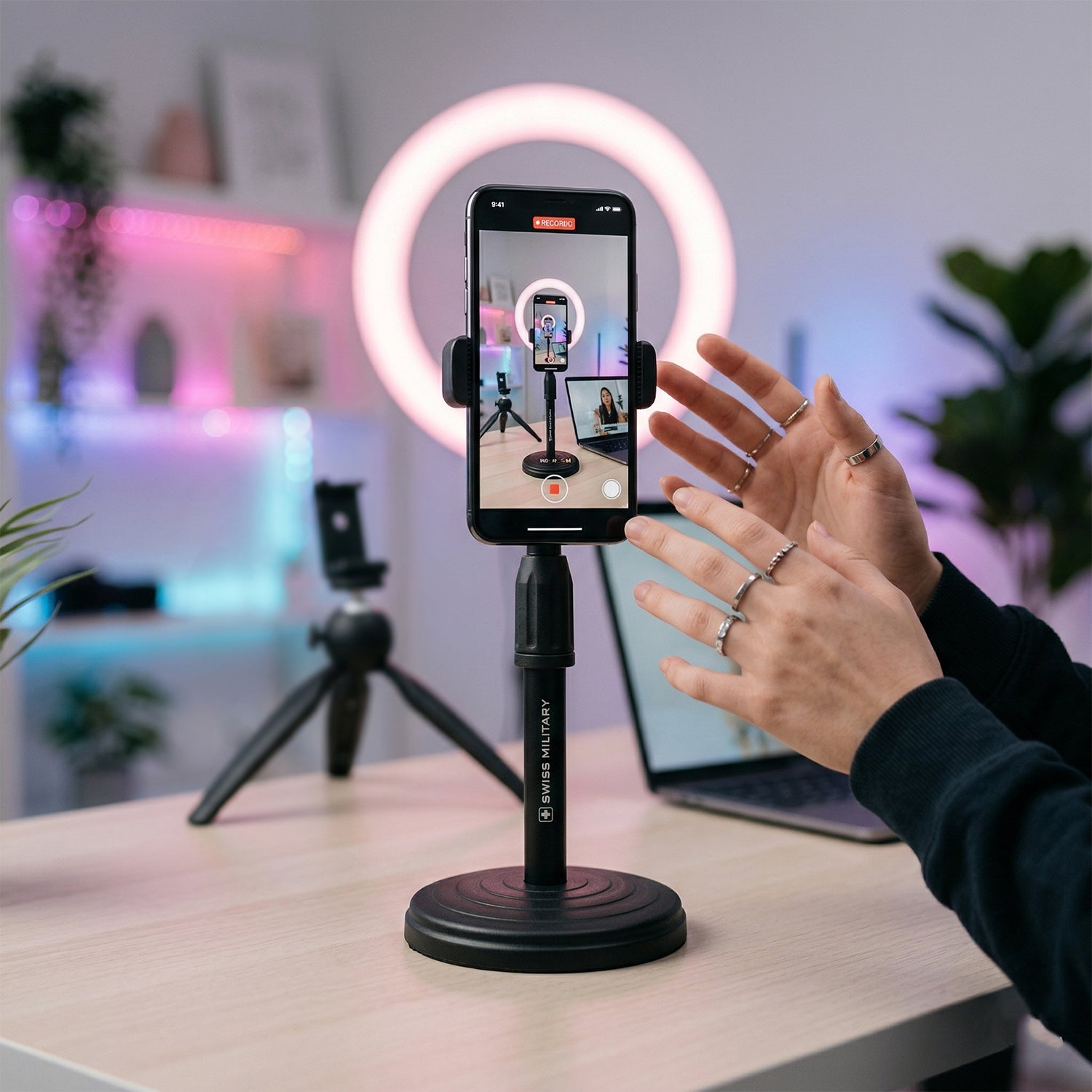 Adjustable 360° Rotating Mobile Phone Holder Stand 1 Pc - view 3