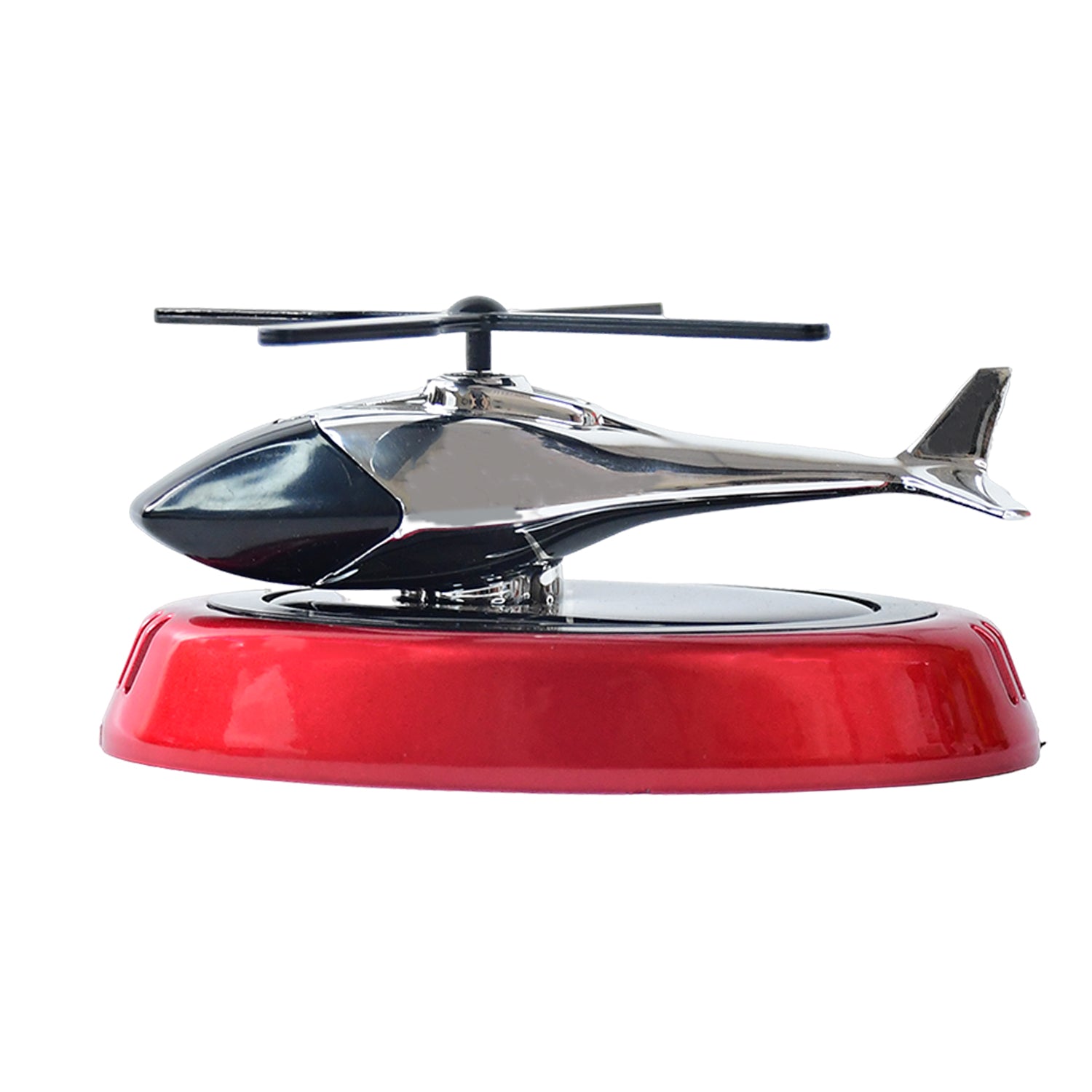 Solar-Powered Rotating Helicopter Car Air Freshener - view 4