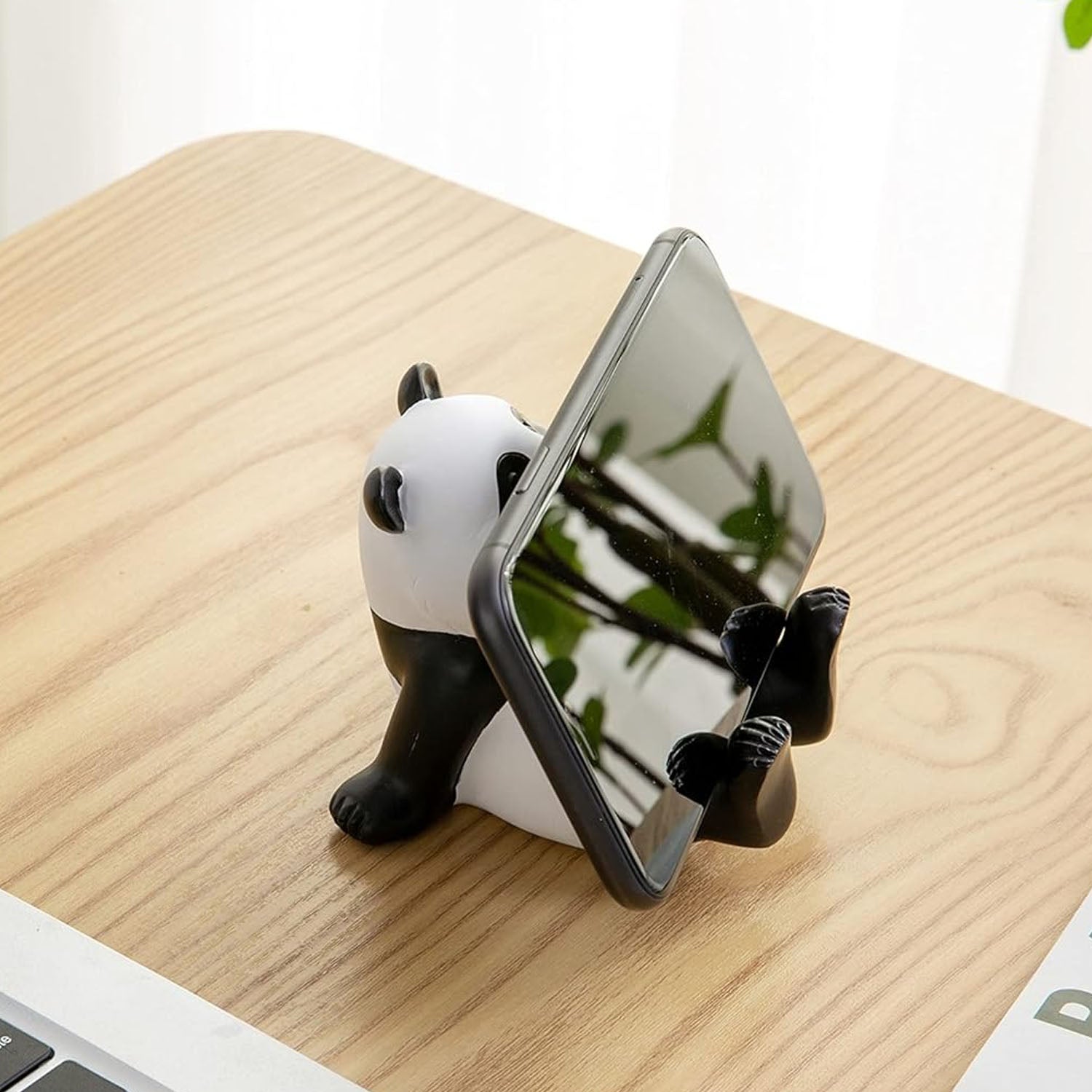Cute Panda Mobile Phone Stand Holder (1 Pc) - view 2