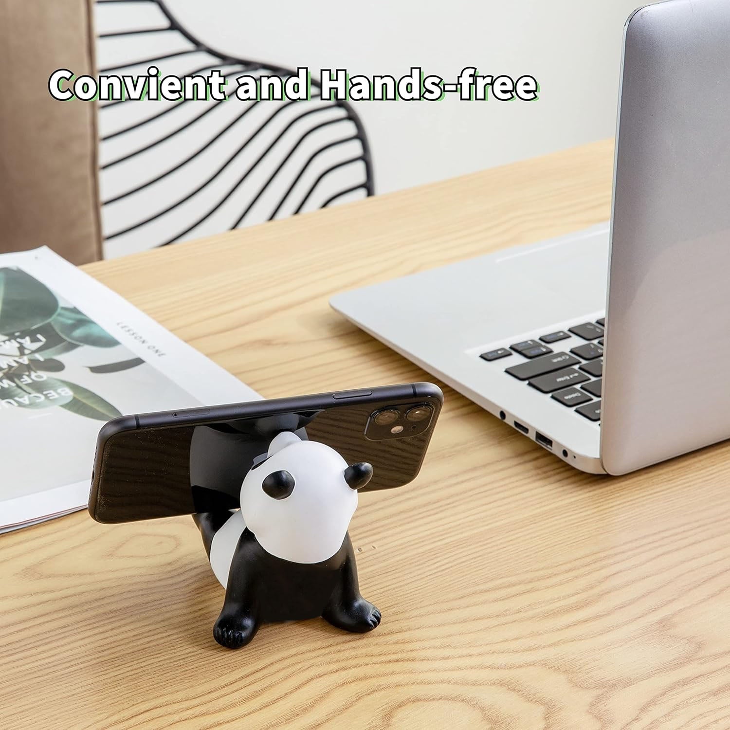 Cute Panda Mobile Phone Stand Holder (1 Pc) - view 3