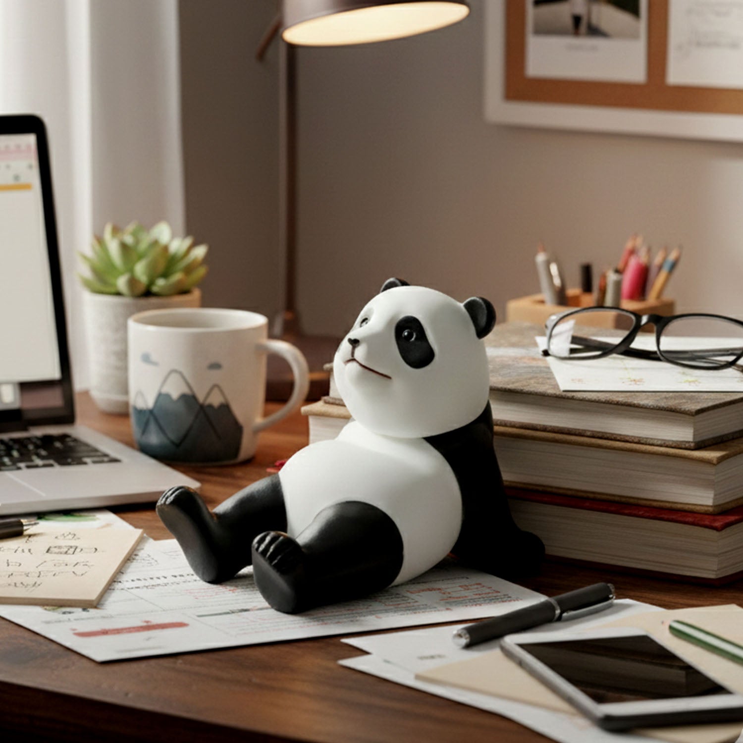 Cute Panda Mobile Phone Stand Holder (1 Pc) - view 6