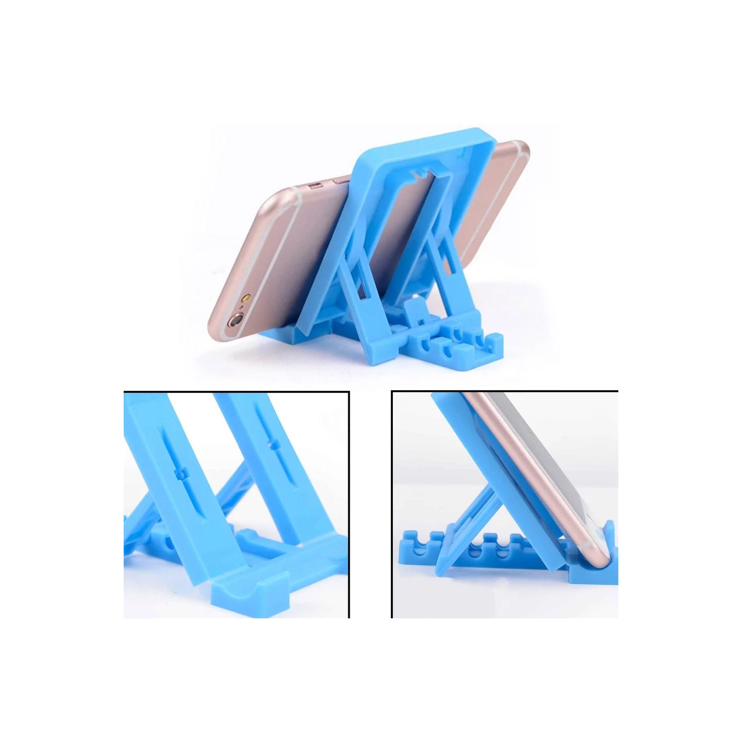 Adjustable 4 Steps Foldable Mobile Stand Holder (4 pc) - view 6