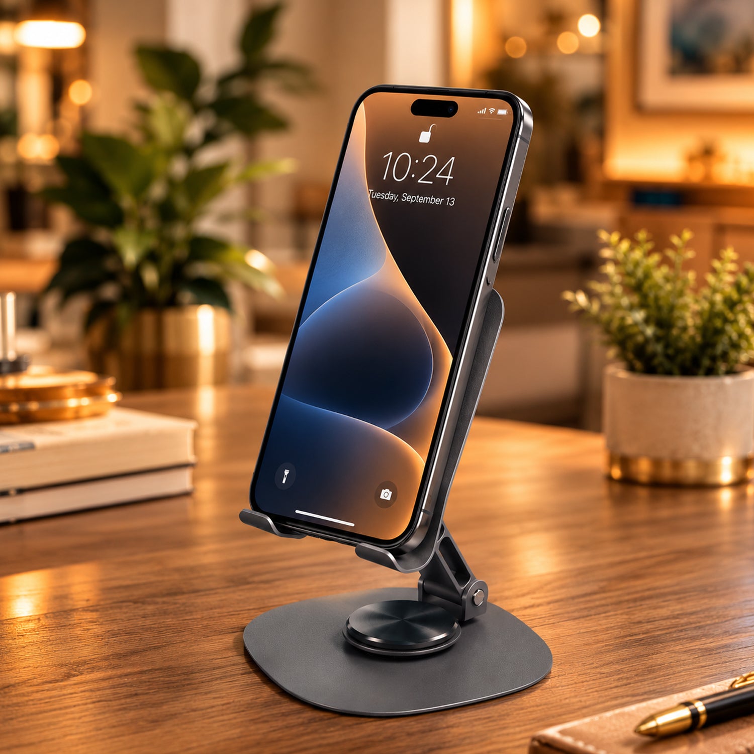 Foldable Metal Mobile Stand (1 Pc) - view 3