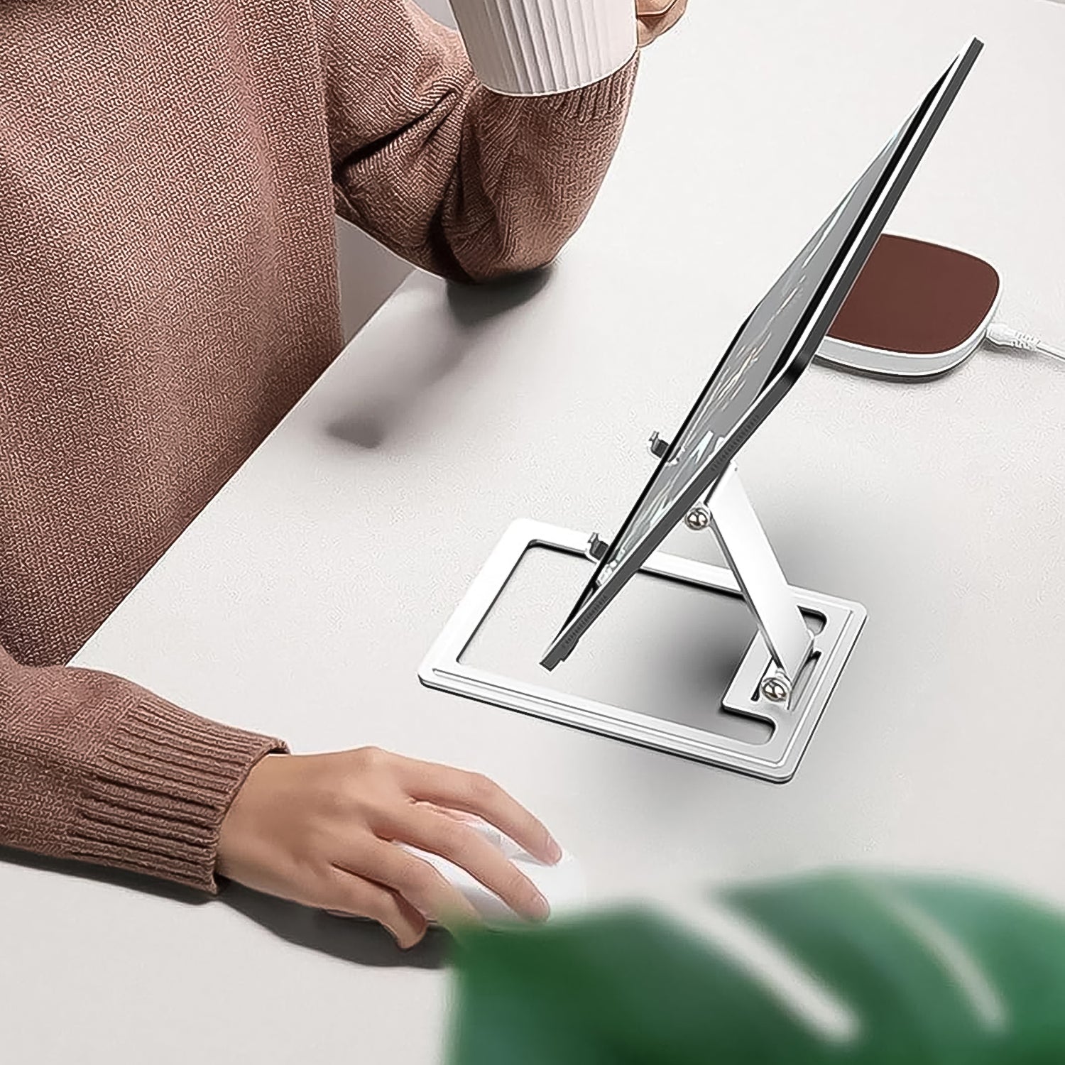 Adjustable Desktop Tablet Phone Stand Aluminium Alloy Stand For Phone (1 Pc) - view 6