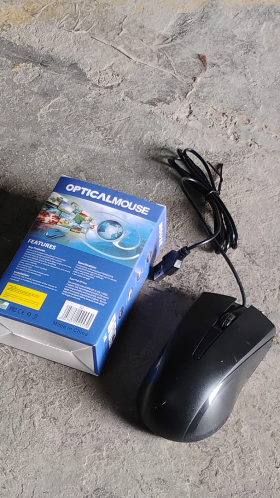 Computer / Laptop Wired Optical Mouse, X2 (1 Pc) - view 7