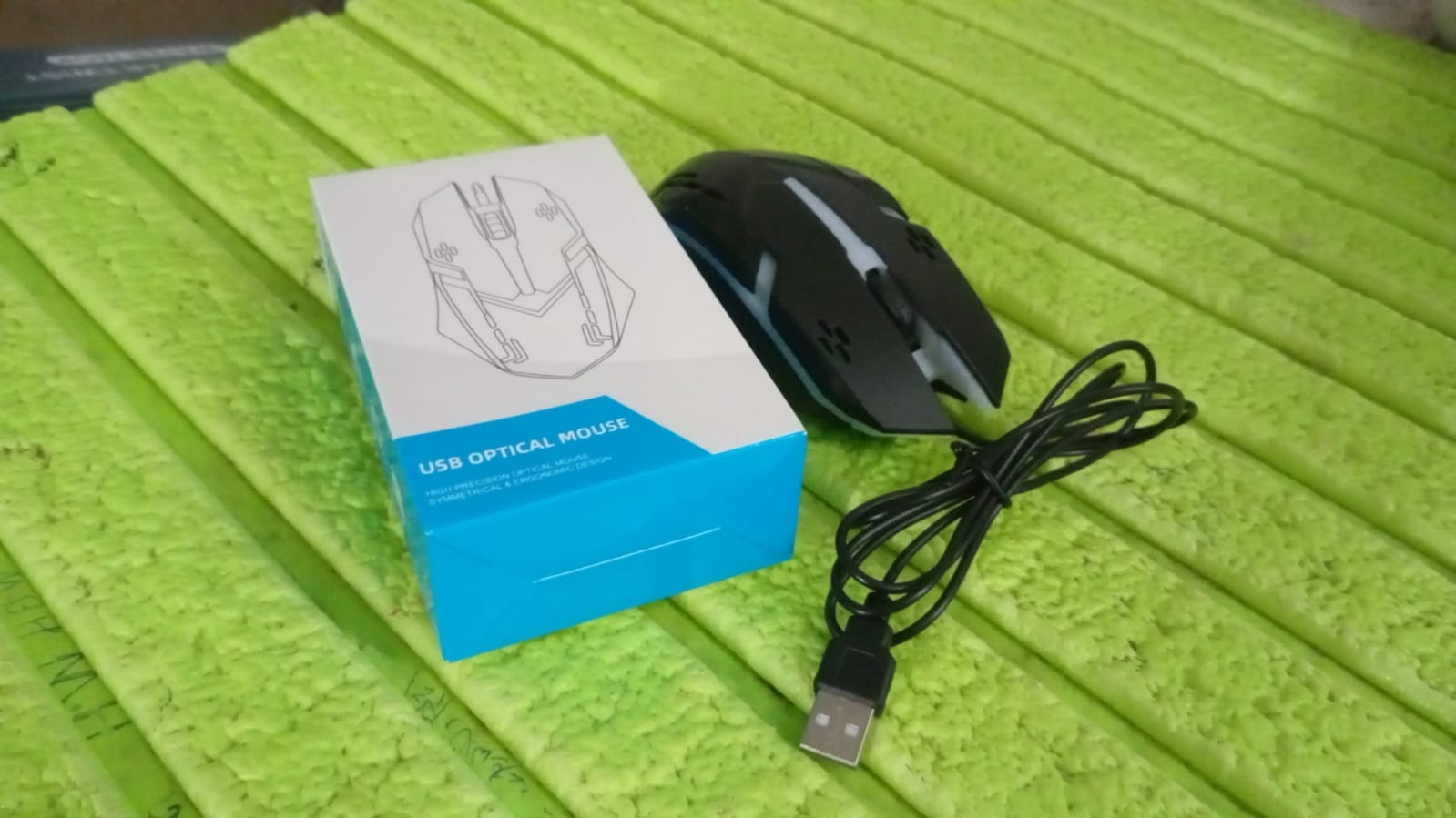 Computer / Laptop USB Wired Optical Mouse (1 Pc) - view 7