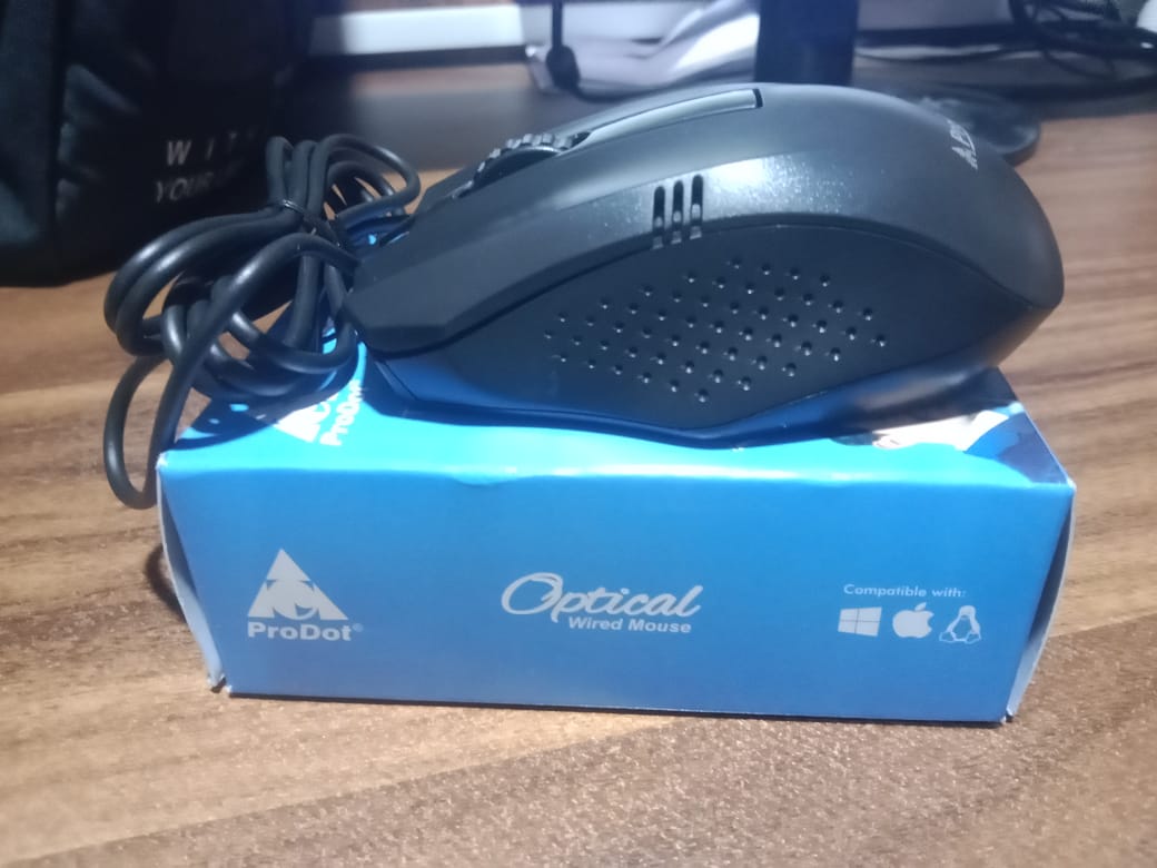 Computer / Laptop Wired Optical Mouse (1 Pc) - view 7