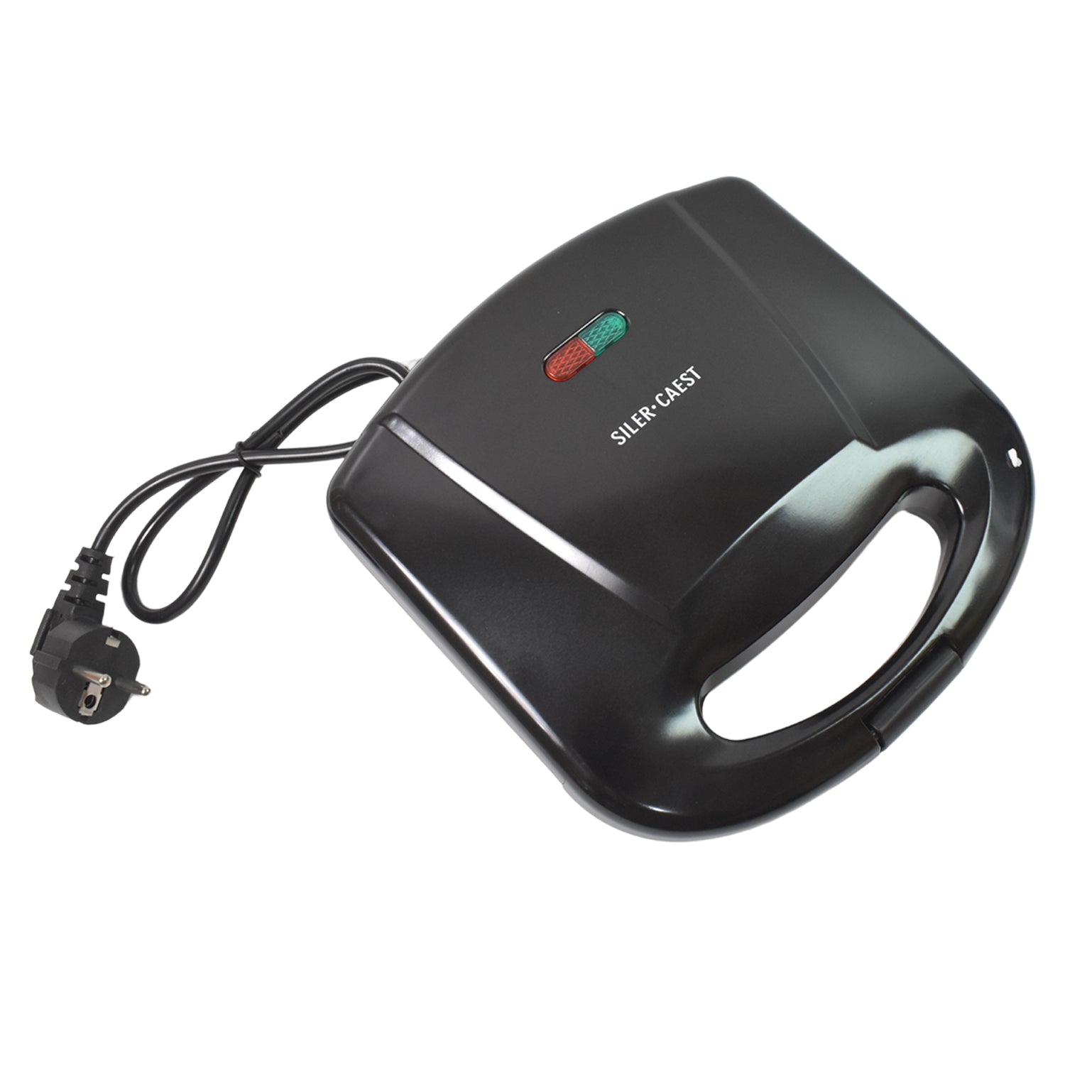 Sandwich Maker – Makes 2 Square Sandwiches, Non-Stick Plates, Easy to Clean - view 5