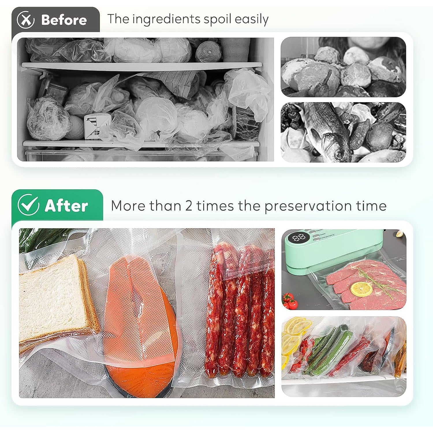 Rechargeable Electric Vacuum Sealer Machine - view 2