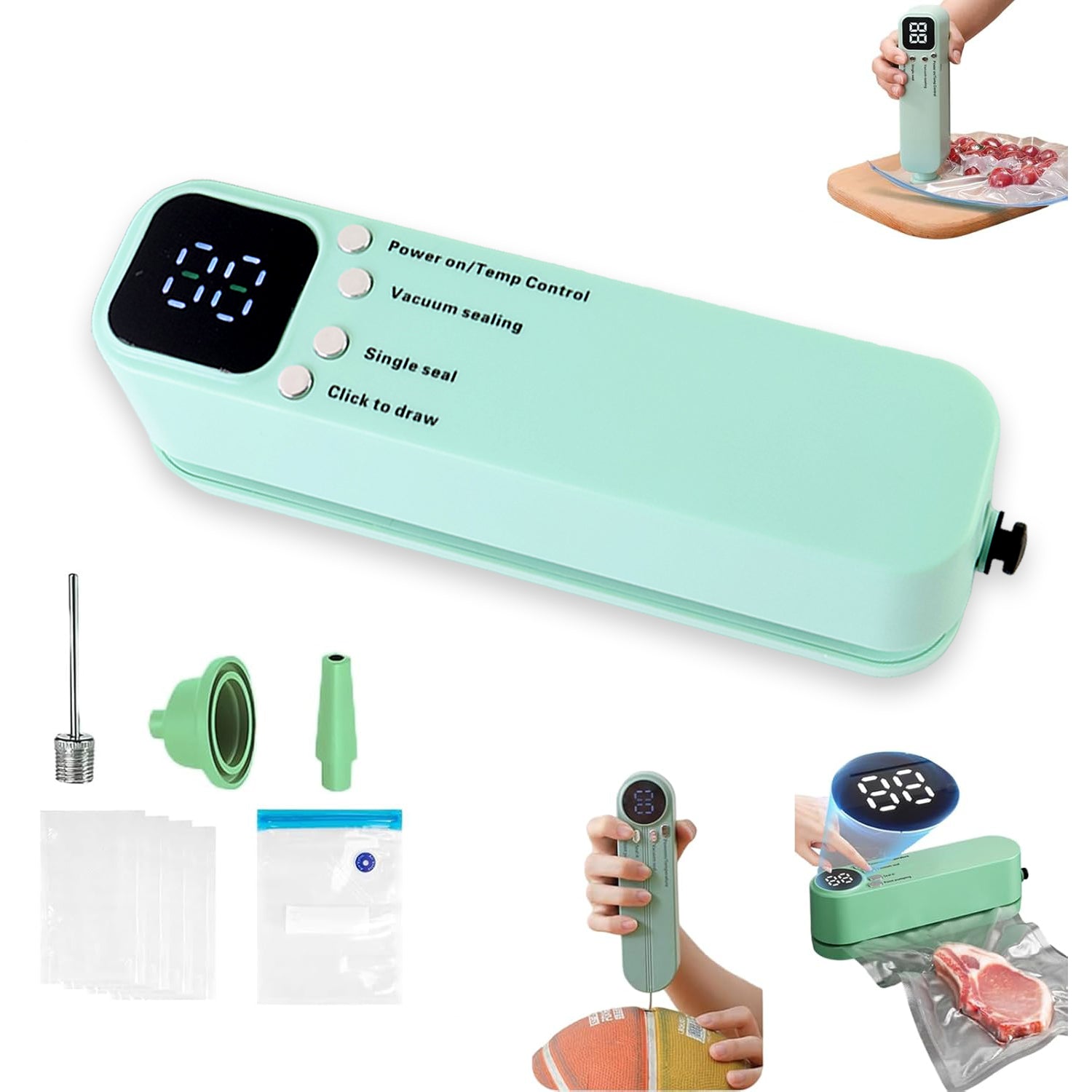 Rechargeable Electric Vacuum Sealer Machine - view 5