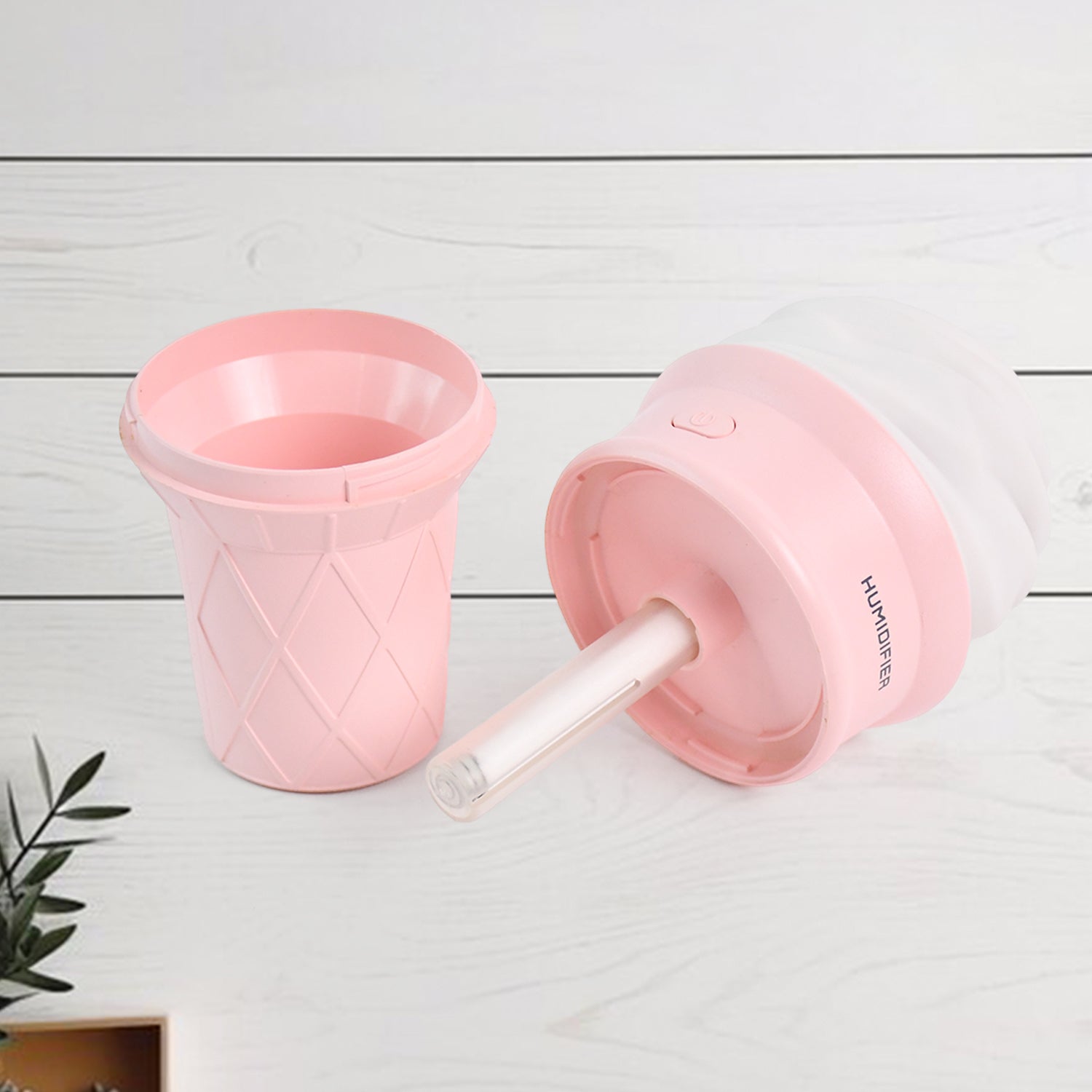 Ice Cream Cone Shape Air Freshener Humidifier (1Pc / Pink) - view 6