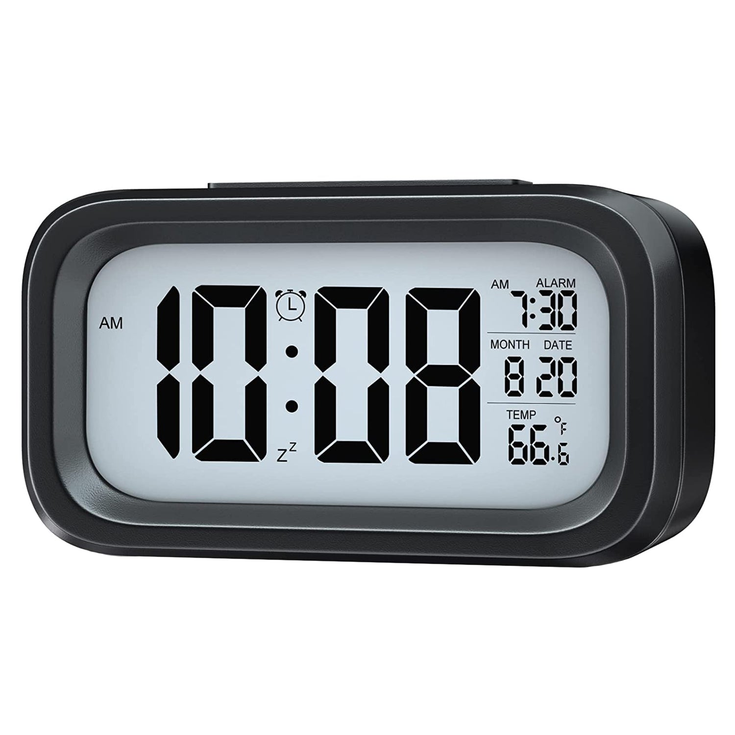 Digital LCD Alarm Clock with Backlight (1 Pc) - view 5