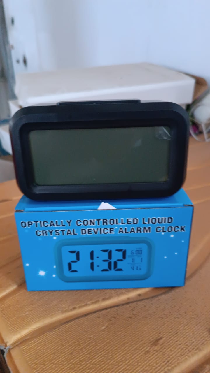 Digital LCD Alarm Clock with Backlight (1 Pc) - view 7