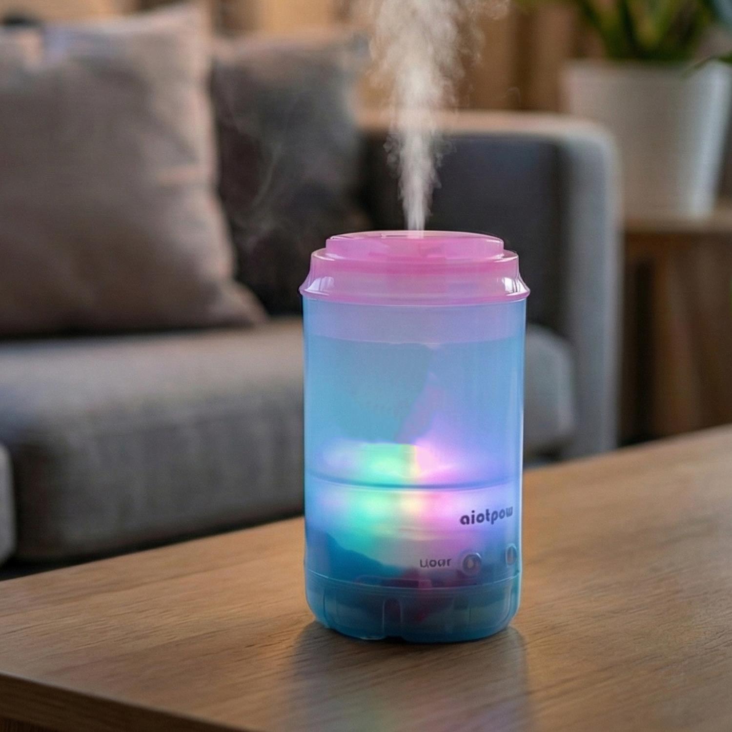 Portable Mini Humidifier for Bedroom & Office (USB, Essential Oil) - view 4