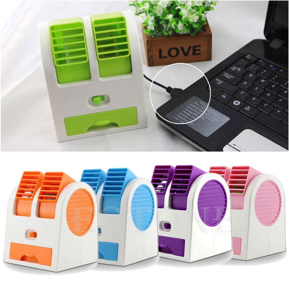 Dual Bladeless Mini Air Conditioner - view 5