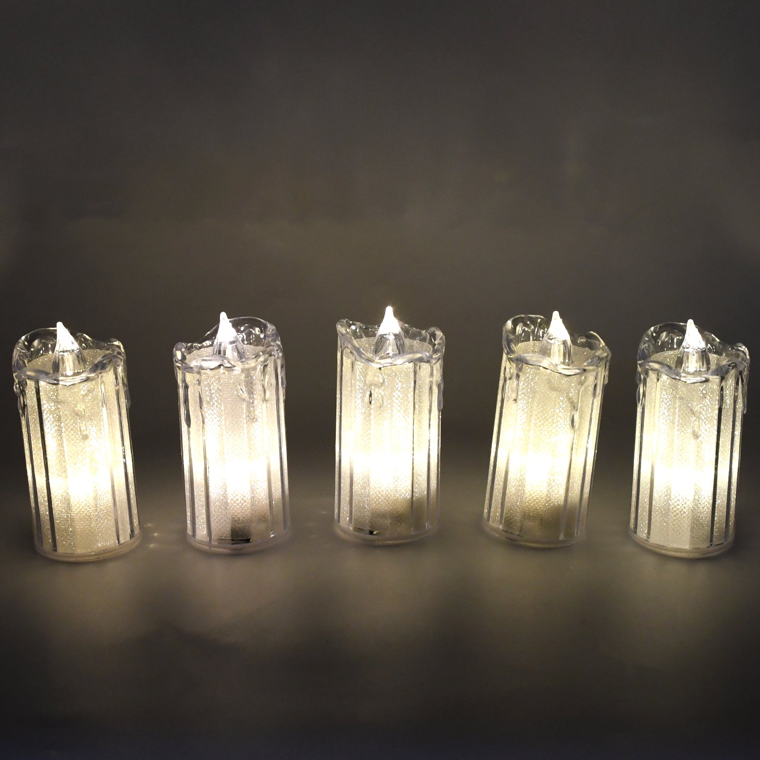 24 Pc Flameless and Smokeless Decorative Melting Candles - view 3