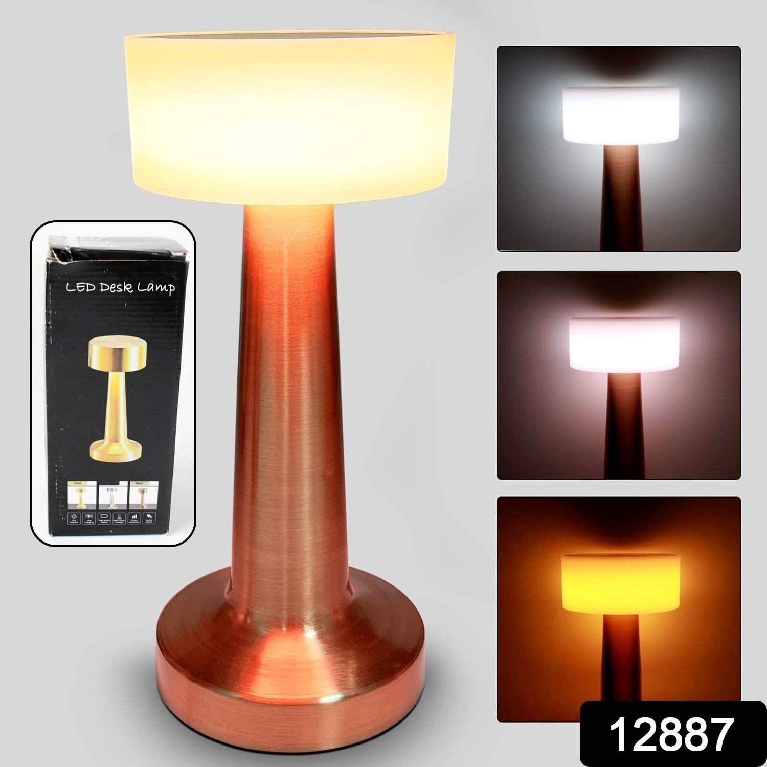 LED Lamp with Touch Control | Decorative Desk Lamp (1 Pc) - view 2