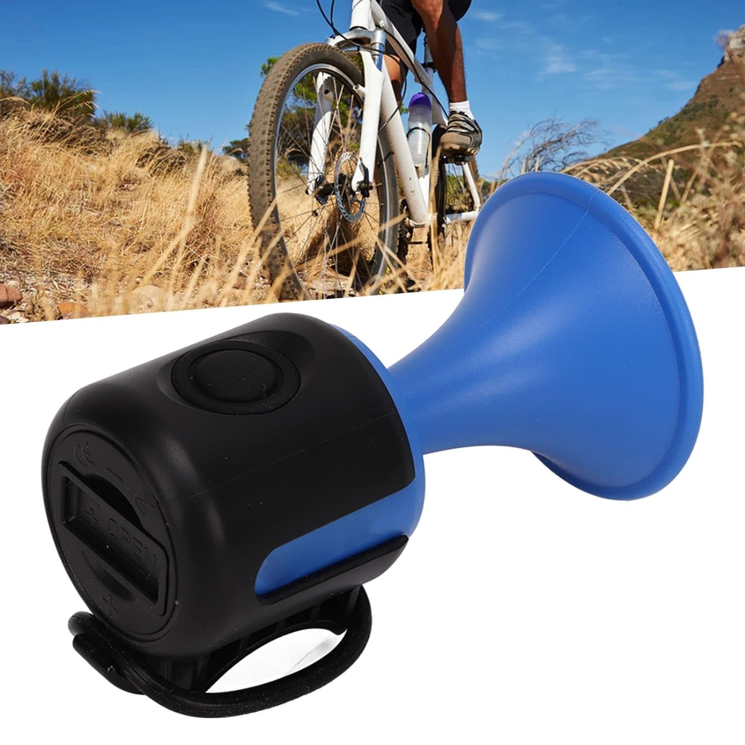 Loud 120dB Bicycle Air Horn – Waterproof Electric Bell with Long Battery Life