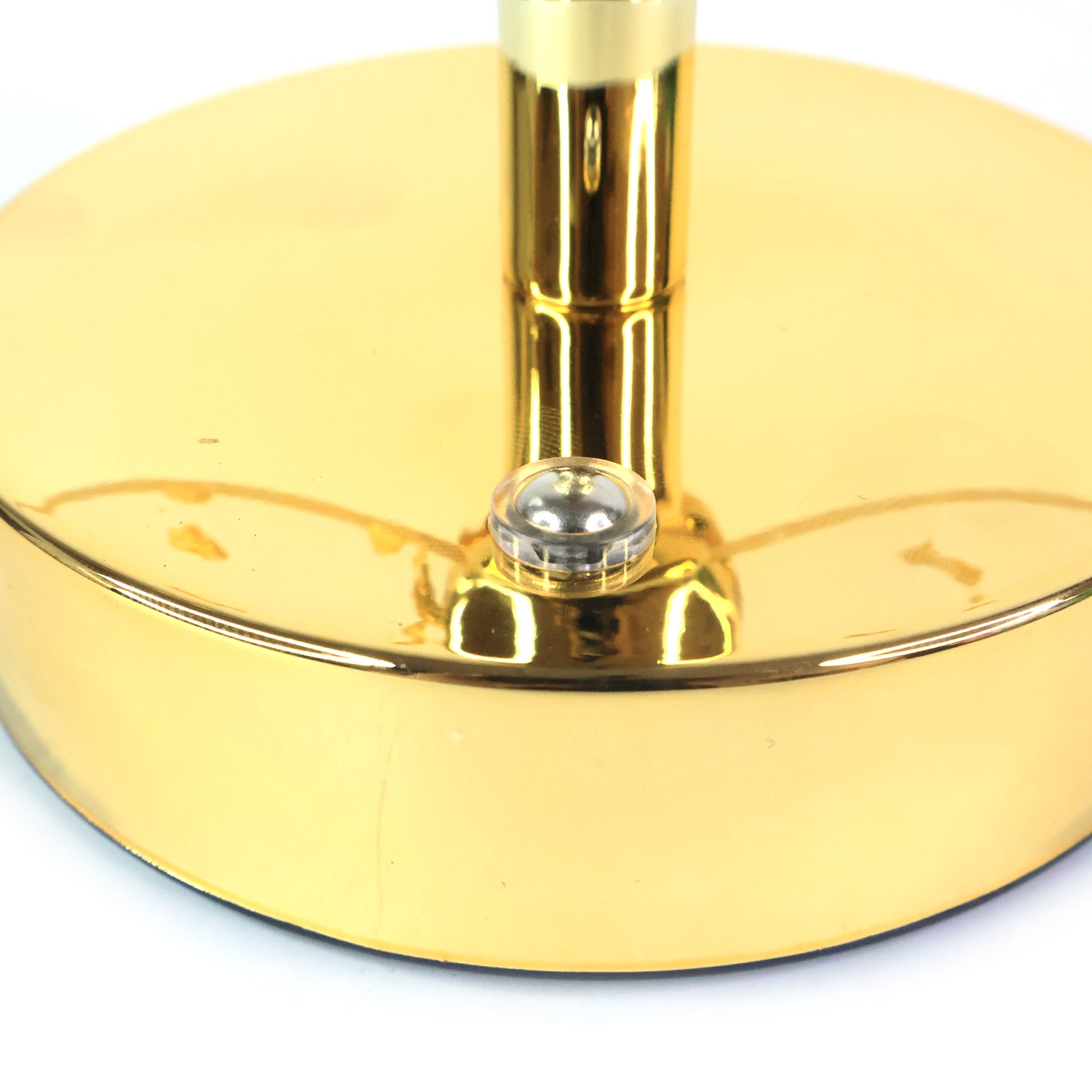 Premium Golden Crystal Leaf-Shaped LED Table Lamp (1 Pc) - view 6