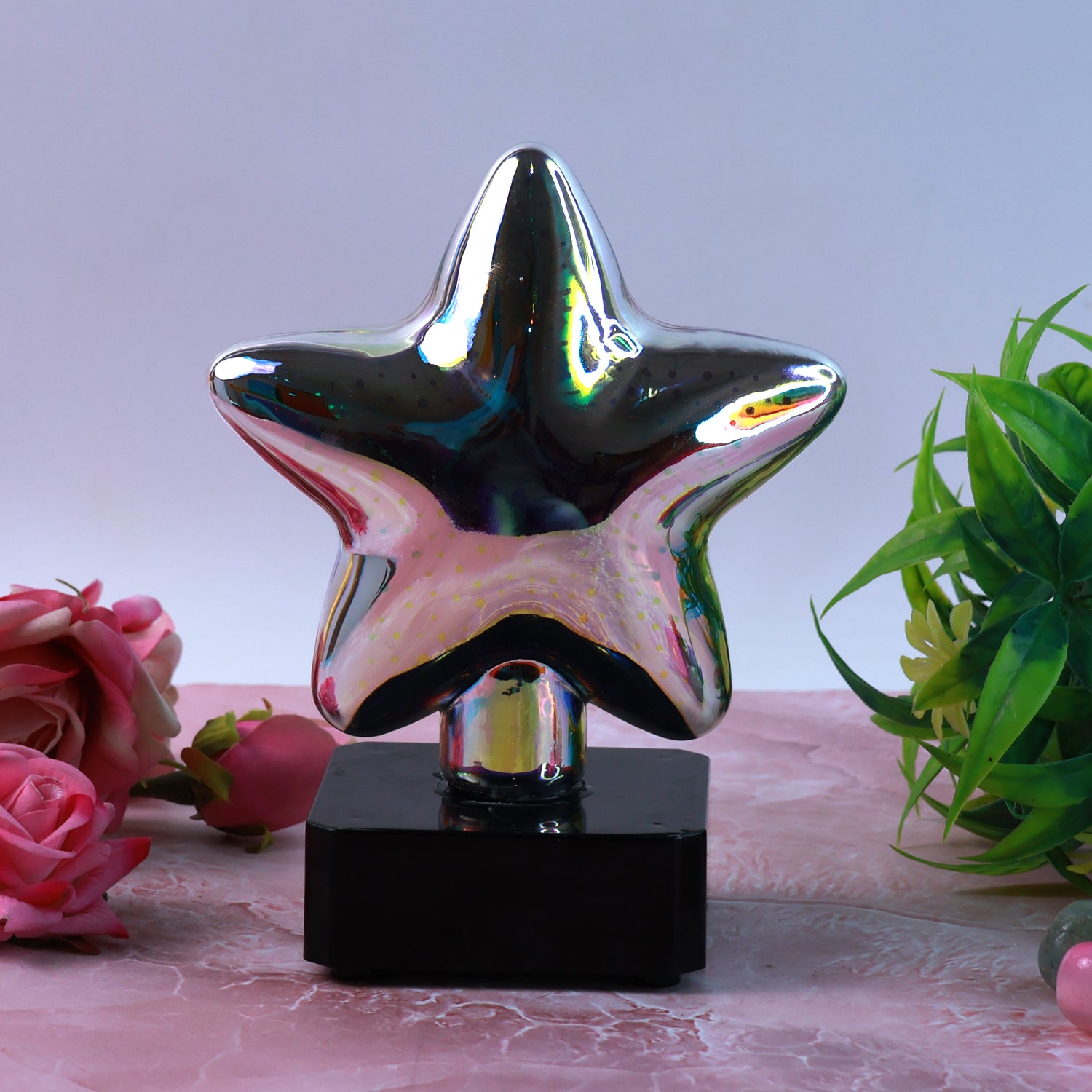 Star-Shaped 3D Illusion Decorative LED Night Lamp (1 Pc) - view 4