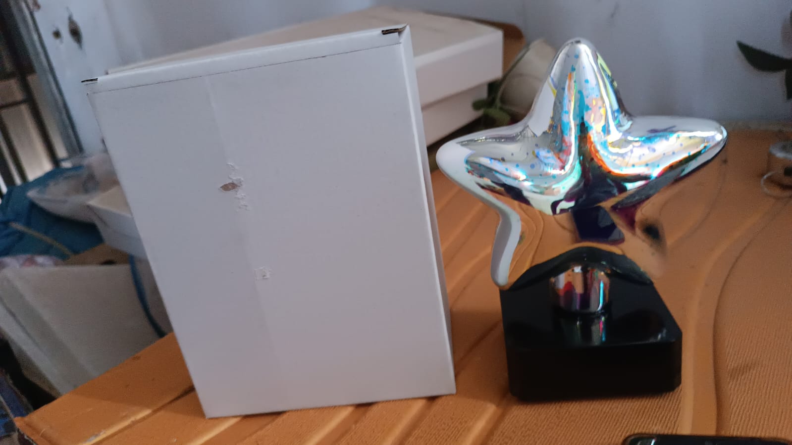 Star-Shaped 3D Illusion Decorative LED Night Lamp (1 Pc) - view 7