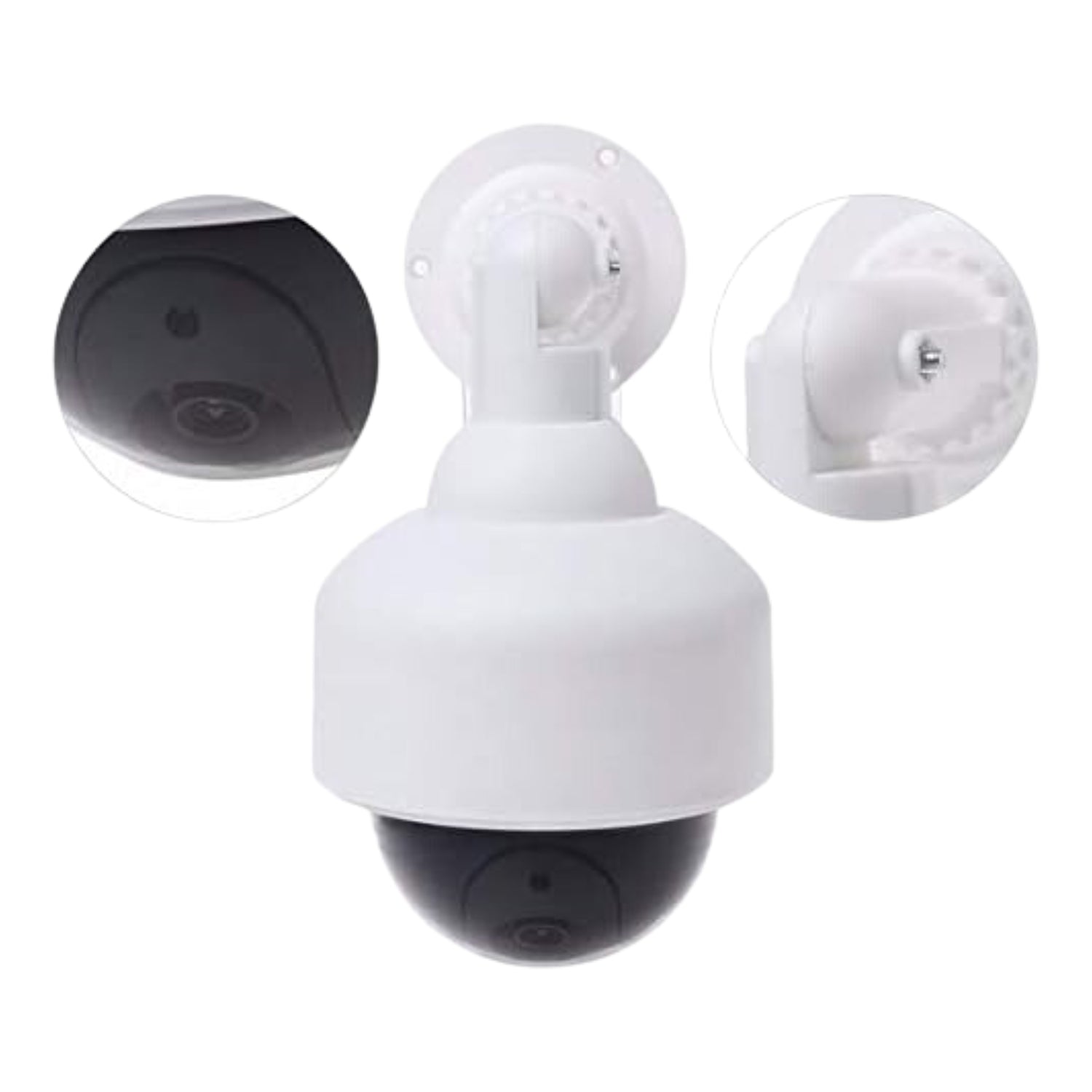 Fake / Dummy Camera CCTV, with Flashing Red LED Light (1 Pc / Battery Not Included) - view 4