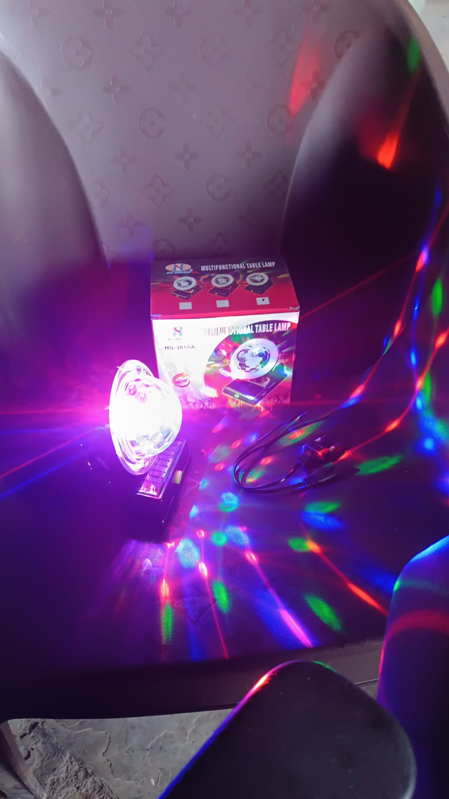 Multifunctional Solar 2 Modes Light Party Disco Light (1 Pc) - view 6