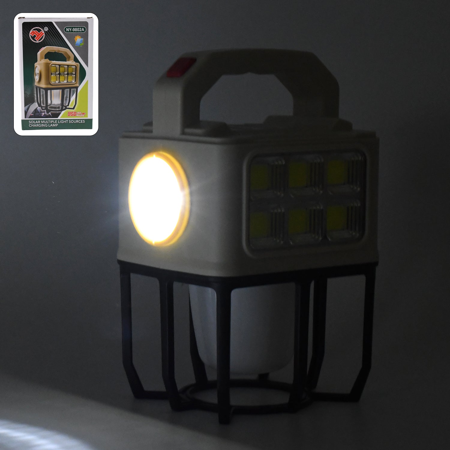 Solar Portable Camping Lantern 3 Light Modes Camping Lantern - view 2