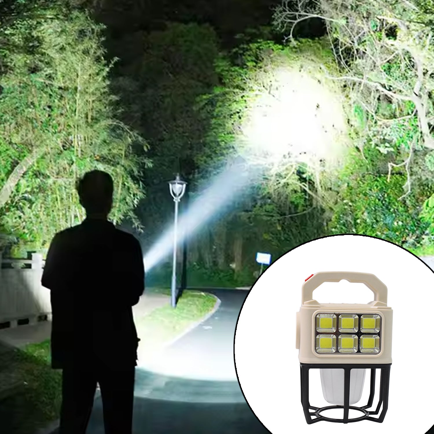 Solar Portable Camping Lantern 3 Light Modes Camping Lantern - view 3