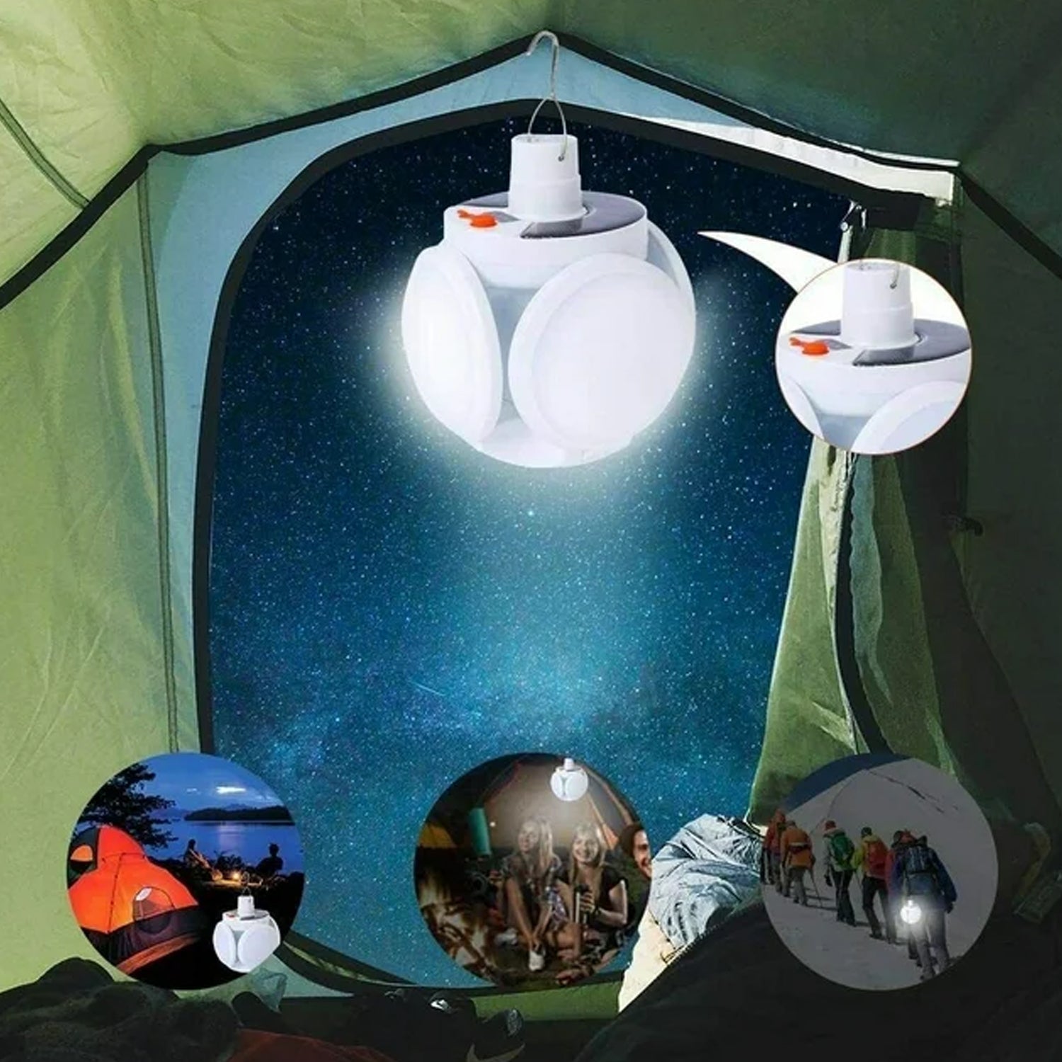 Solar Multi-Functional Emergency LED Light - view 3