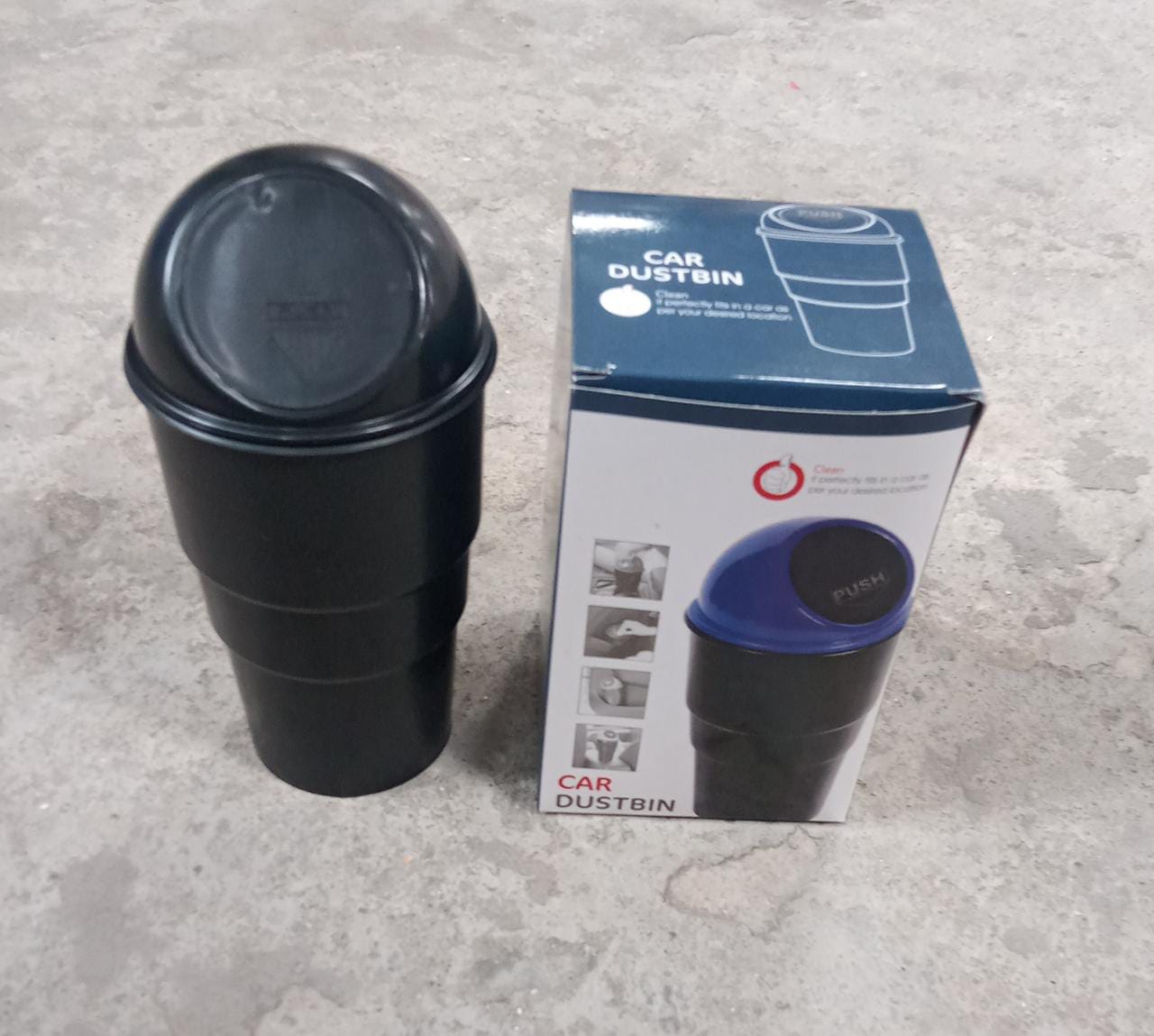 Car Dustbin / Mini Car Trash Bin / Car Ashtray - view 7