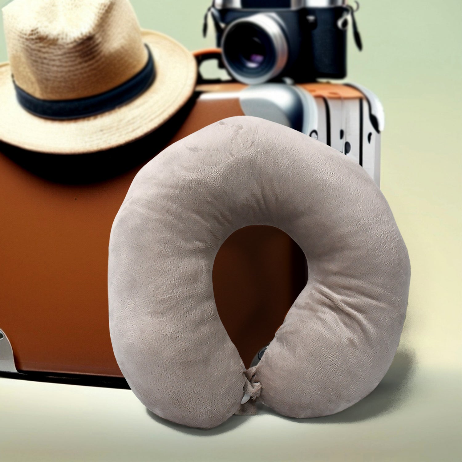 Soft Neck Pillow for Car Home & Travel Comfortable Multipurpose Head Rest - view 7