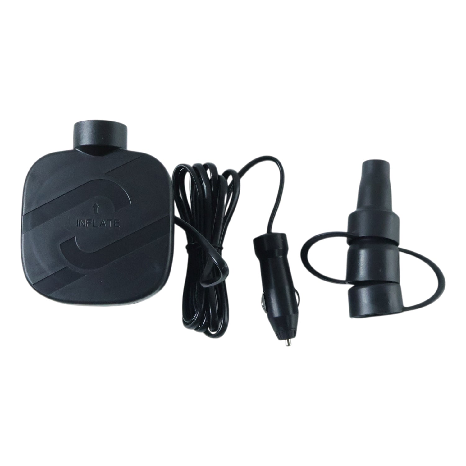 Portable Electric Air Pump Inflator Set with Car Charging Adapter (1 Set) - view 3