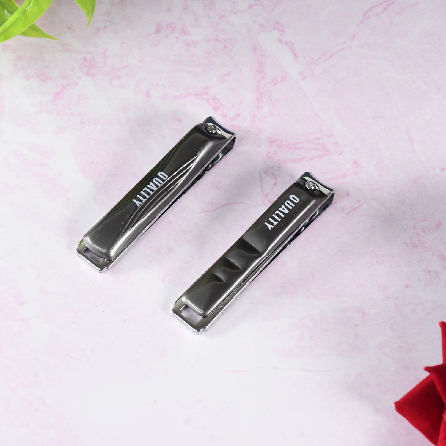 Stainless Steel Folding Portable Large Nail Clippers with Nail File (1 Pc) - view 3