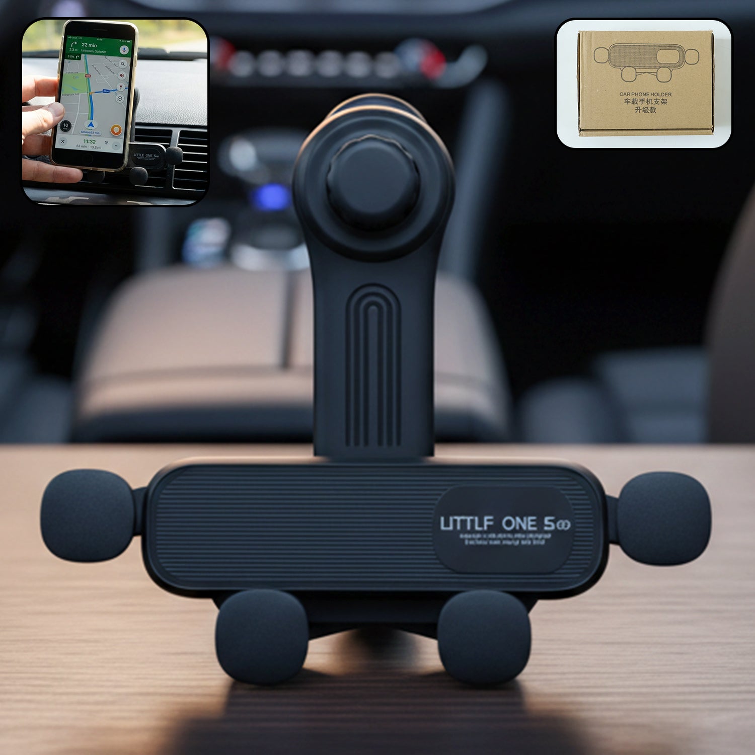 Universal Car Air Vent Mobile Phone Holder (1 Pc)