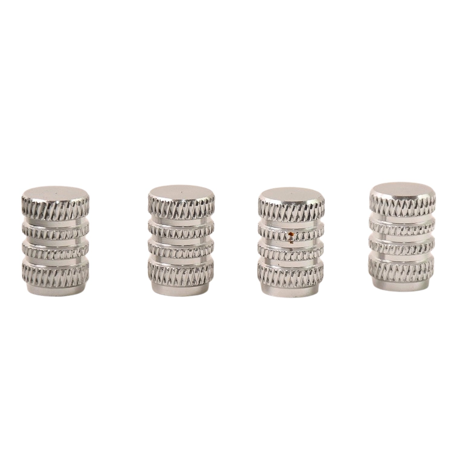 Tire Valve Stem Caps Fit 4pcs Silver - view 4