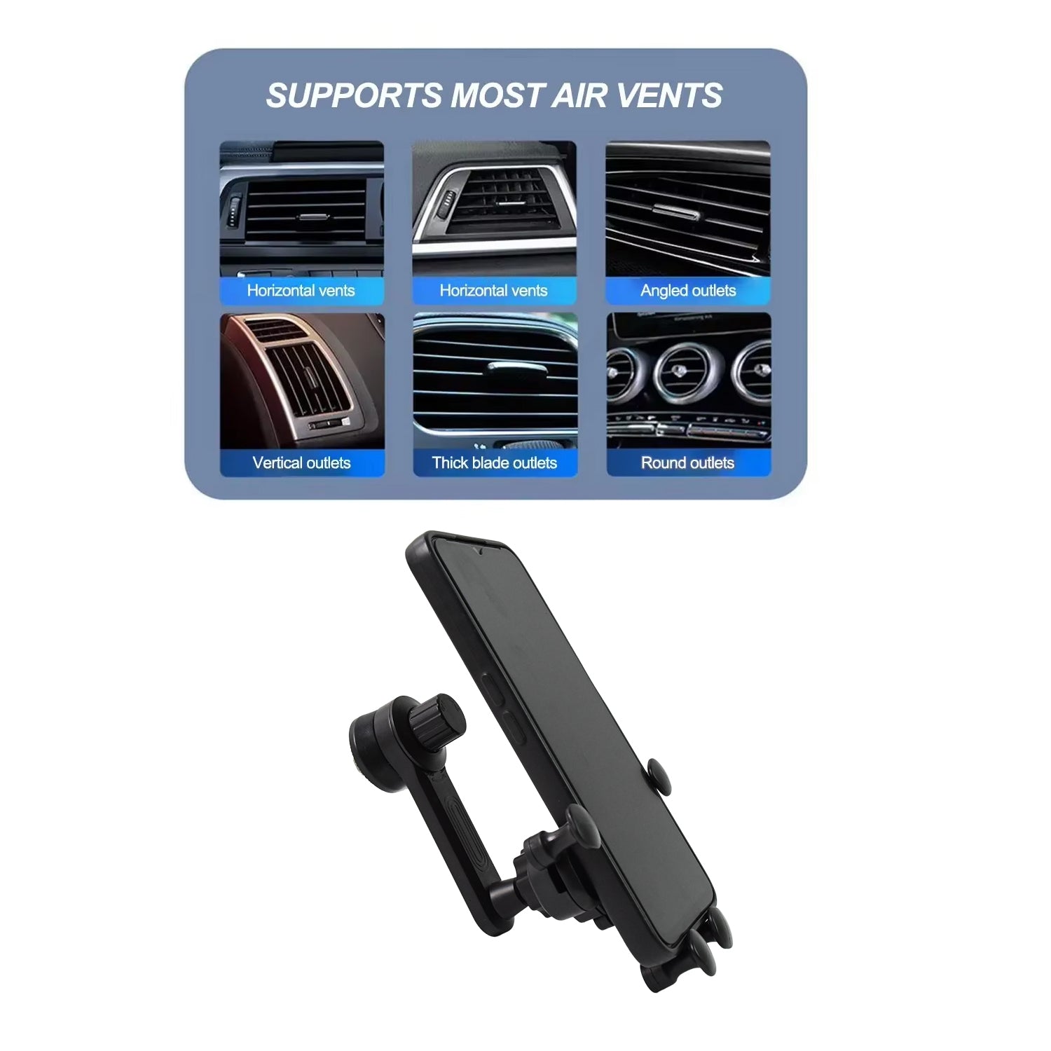 360 Degree Car Mobile phones in car holder (1 Pc) - view 3