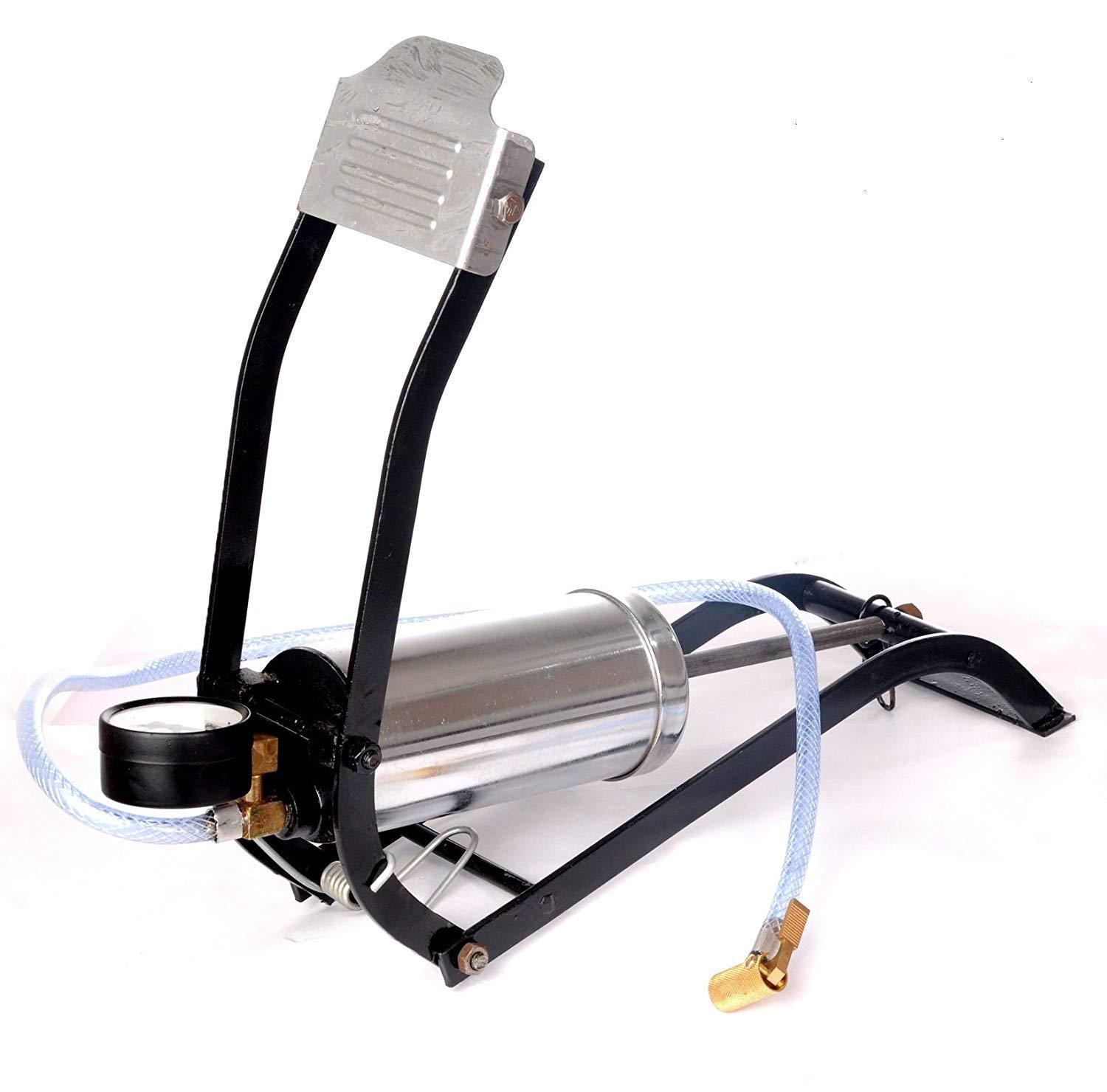 Heavy Duty Steel Foot Pump for Bike, Car, Cycle & More Vehicles - view 5