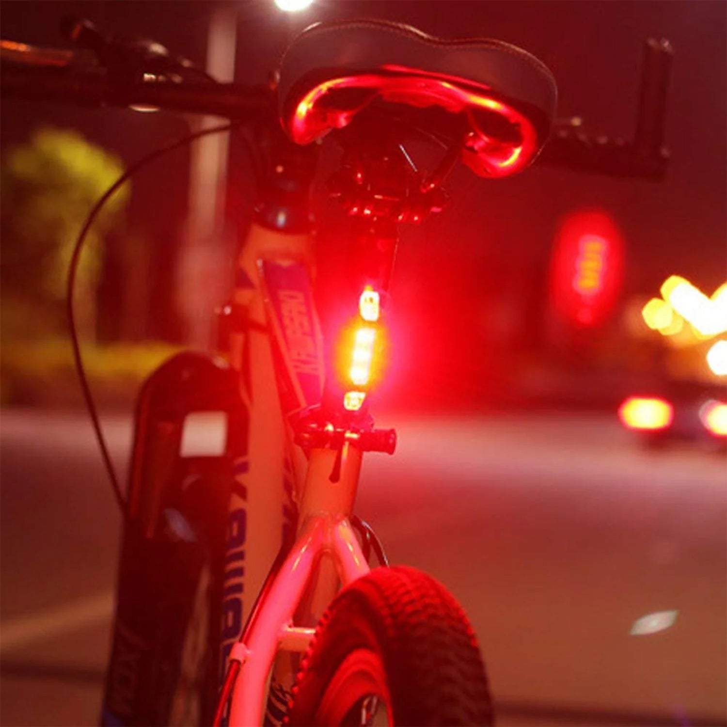 USB Rechargeable Bicycle LED Tail Light Set (1 Set) - view 4