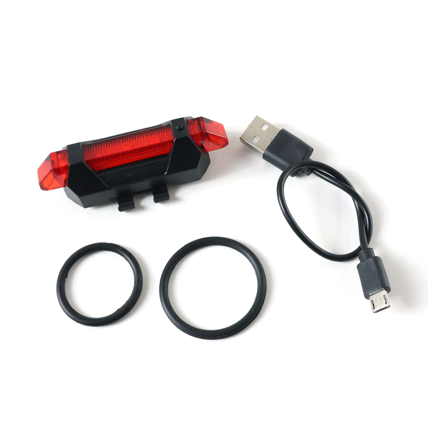 USB Rechargeable Bicycle LED Tail Light Set (1 Set) - view 5